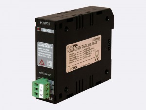 The BACnet PLC - M1.POW.01 power supply module is designed to convert electric power from the public home/indoor electric grid to voltage-stabilized DC power which is necessary for stable operation of EUROPLC devices. BACnet PLC - M1.POW.01 power supply module is implemented as a switch mode power supply (chopper) with built-in galvanic isolation.