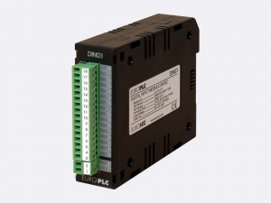 Digital input module BACnet PLC - M2.DIN.03 has 16 digital inputs 5 VDC with common pole. The first two digital inputs can be used as the counter inputs