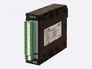 Digital output module BACnet PLC - M2.DOM.10 has 16 non-latching transistor outputs with common pole and LED indication of the state in the ouput circuit