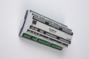 PLC Controller for Guest Room Management System, Smart Hotel Control and Home Automation - BACnet programmable functional controller BACnet PLC – C2.DIN.33 designed for wide range of building automation and guest room management system tasks can be used in remote fields IO in any Bacnet and/or Modbus network – Native Bacnet programmable device, 40 digital inputs