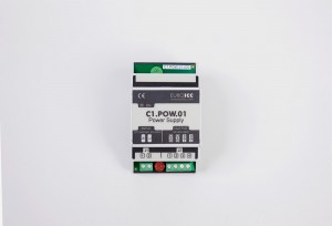 The BACnet PLC - C1.POW.01 power supply module is designed to convert electric power from the public home/indoor electric grid to voltage-stabilized DC power which is necessary for stable operation of devices from C series of EuroICC home automation controlers.