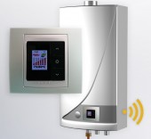 Hybrid thermostat for water heaters