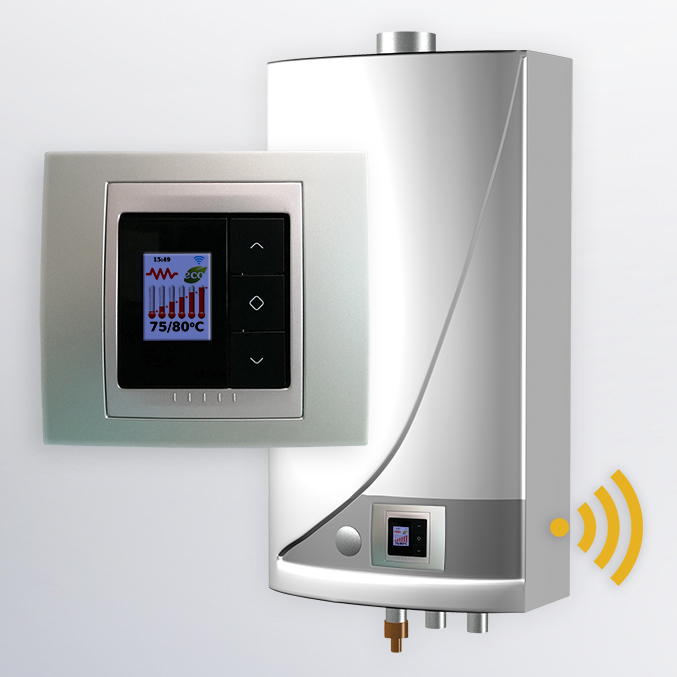 Hybrid thermostat for water heaters
