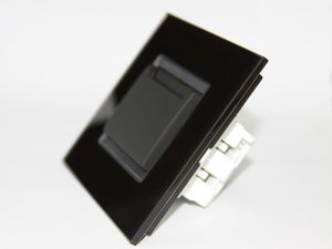 Programmable card holder device designed for hotels