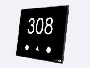 Smart Programmable Intelligent wall touch panel for Guest Room Management System, Smart Hotel Control, Home Automation and Building Automation - RD.CSA.01 - Customizable Intelligent card reader device designed for wide range of Building Automation and Guest Room Management System tasks