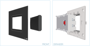 EUROICC Intelligent Programmable Room Wall panels - Card Holder