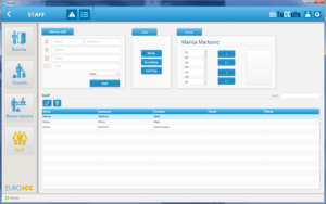 Guest Room Management System - Euroicc Toccata - Hotel Management Application - STAFF MANAGEMENT