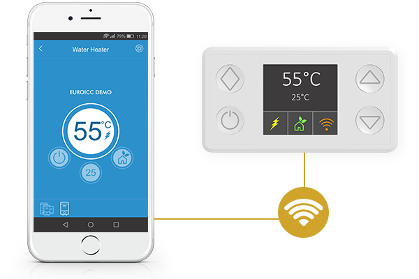 Smart Thermostat for Electric Water Heaters - EST-100 - Connectivity