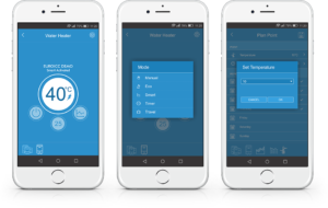 Smart Thermostat for Electric water heaters - Android and iOS mobile apps