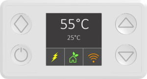 Smart Thermostat for Electric water heaters - Display and digital control