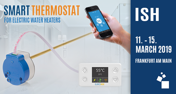 voorzichtig haspel levend Smart Water Heater Thermostat Solutions at ISH 2019 | EUROICC