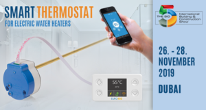 SMART WATER HEATER THERMOSTAT SOLUTIONS AT THE BIG5 SHOW 2019